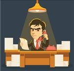 工作矢量人物