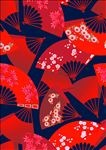 红花扇子