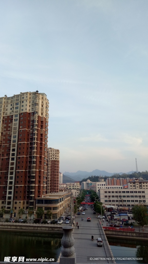山城近景