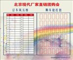 订车风云榜红包墙