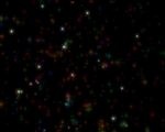 彩色星光闪烁视频素材
