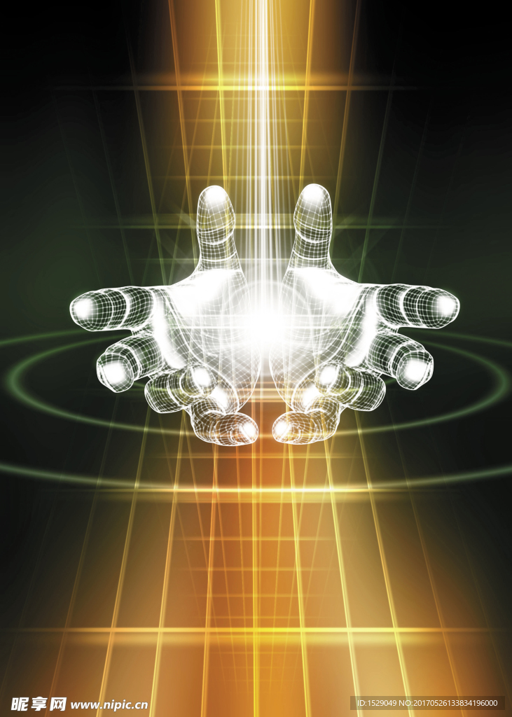 3D高端科技背景