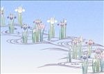 水仙花 背景