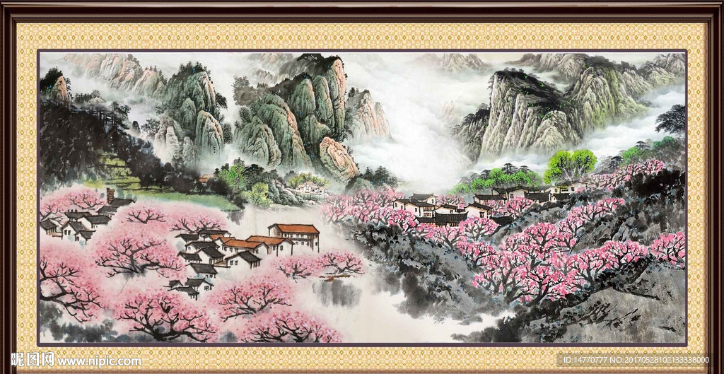 国画山水