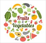水果蔬菜的健康食品