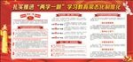 两学一做宣传栏