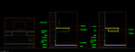 电视柜cad立面及剖面详图