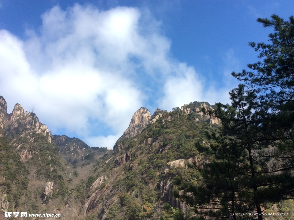 黄山美景