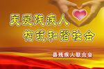 残联背景墙