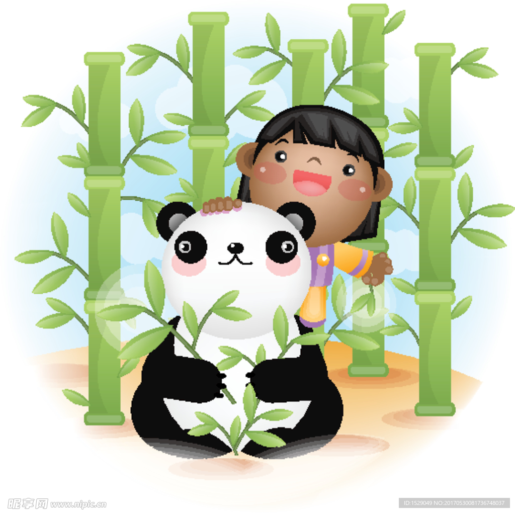卡通儿童插画