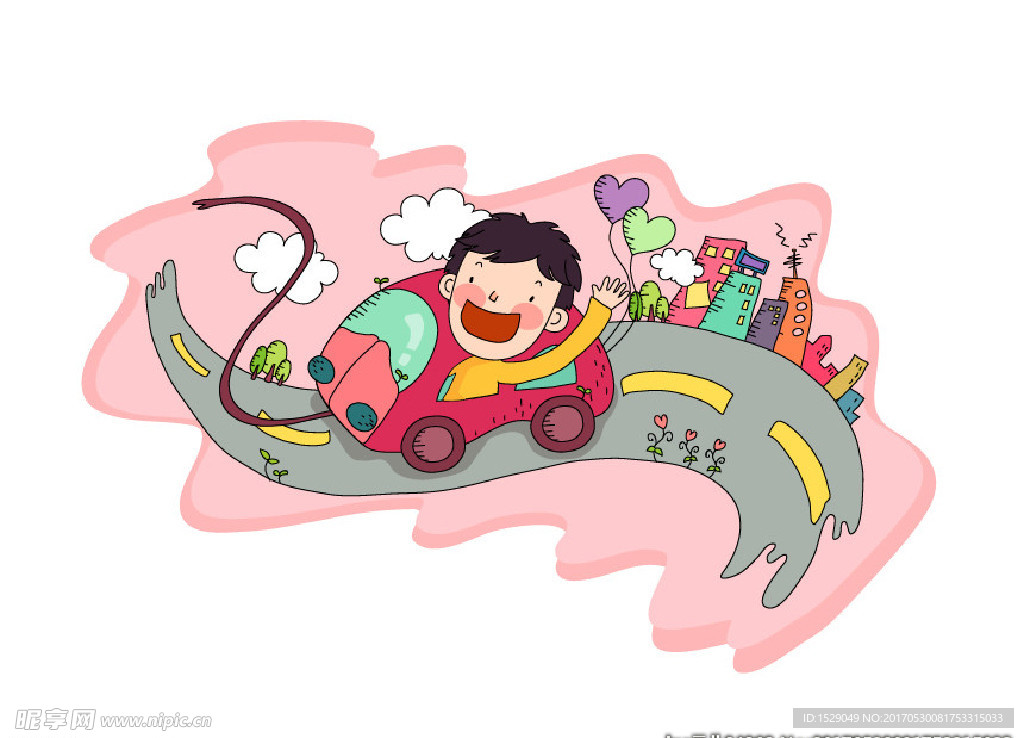 卡通儿童插画