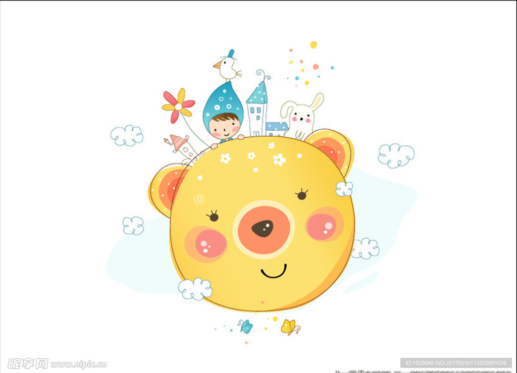 卡通儿童插画