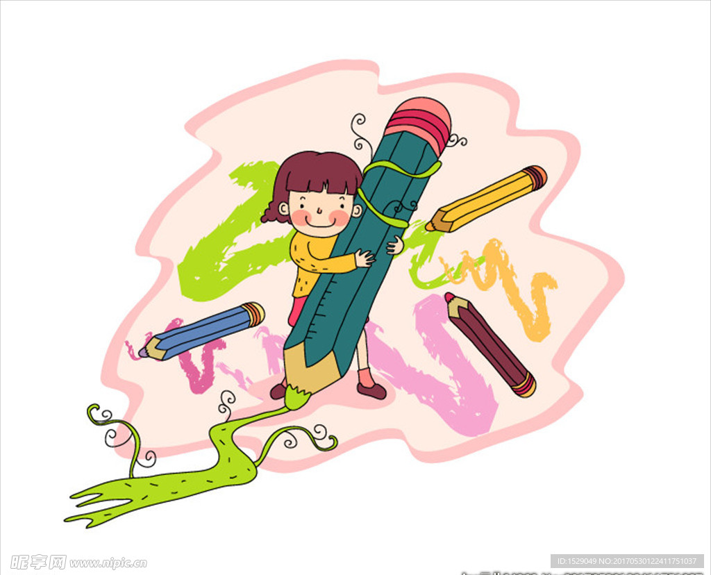 卡通儿童插画
