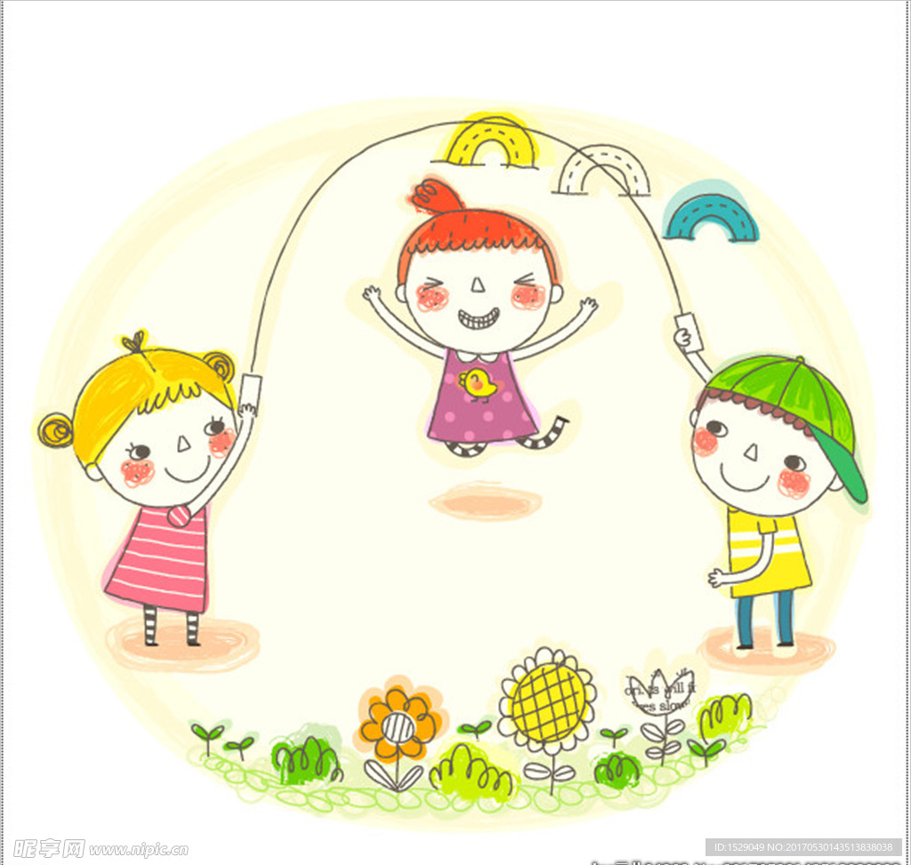 卡通儿童插画