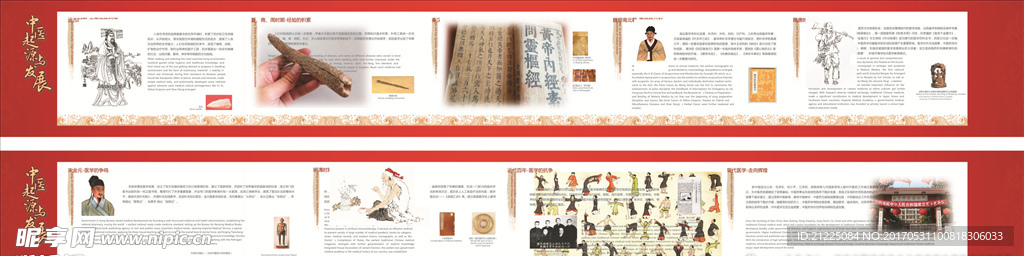 中医展板设计素材