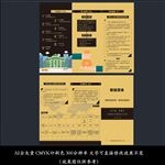 金融三折页