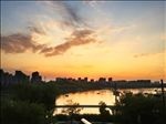 曲江南湖晚霞