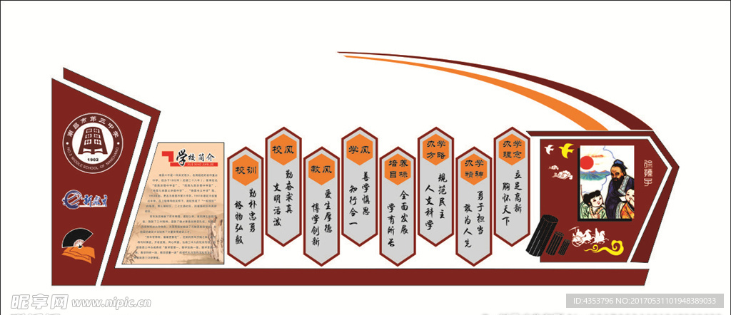 中学校园文化