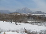 雪中少室山