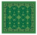 地毯花纹连续图绿