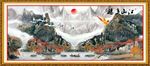 国画山水画