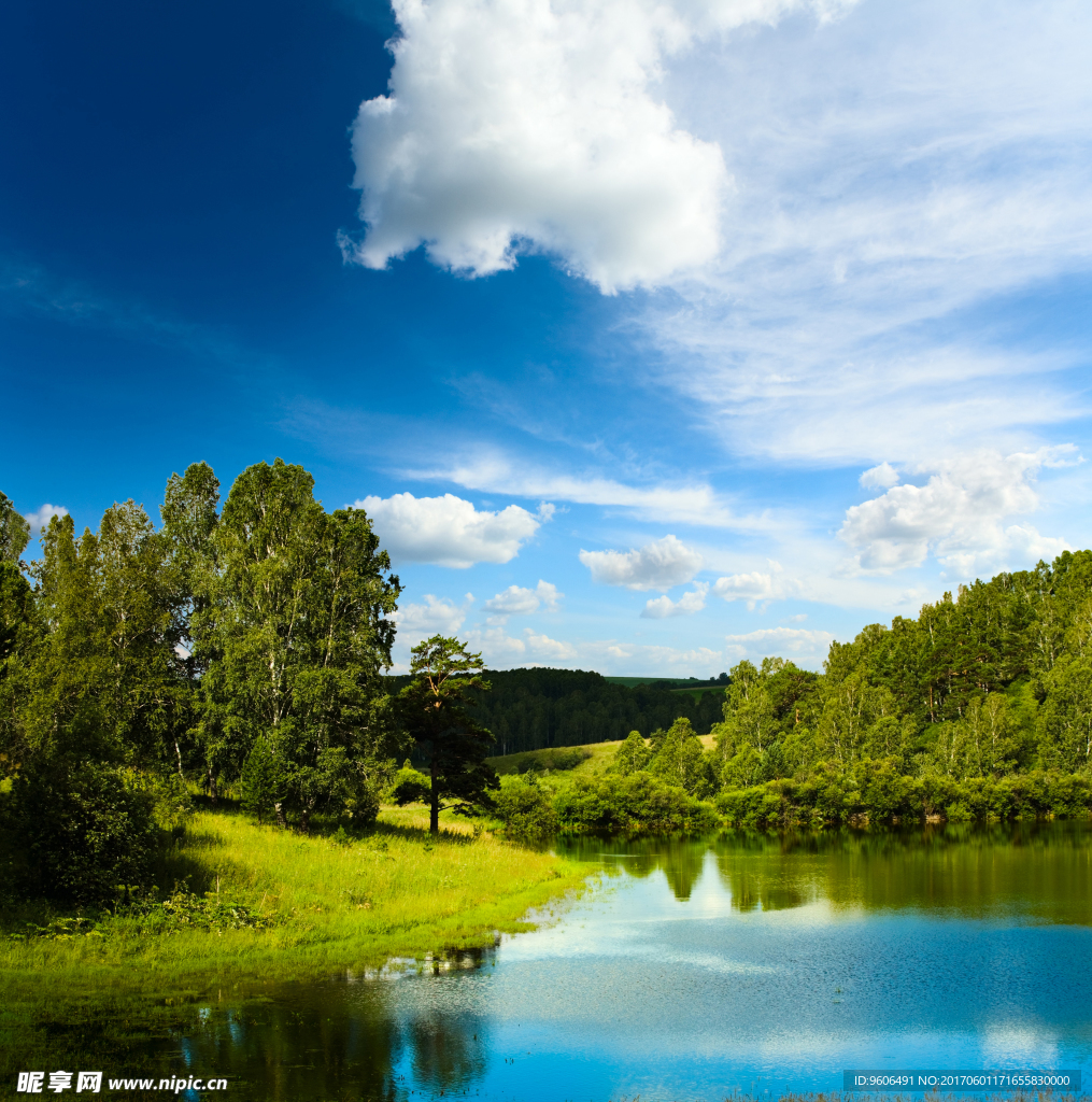 湖泊美景