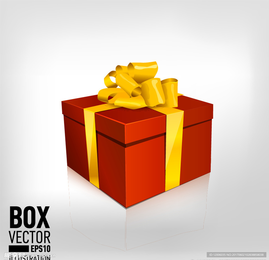红色礼物盒图片素材免费下载 - 觅知网