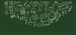 学校涂鸦黑板背景BANNER