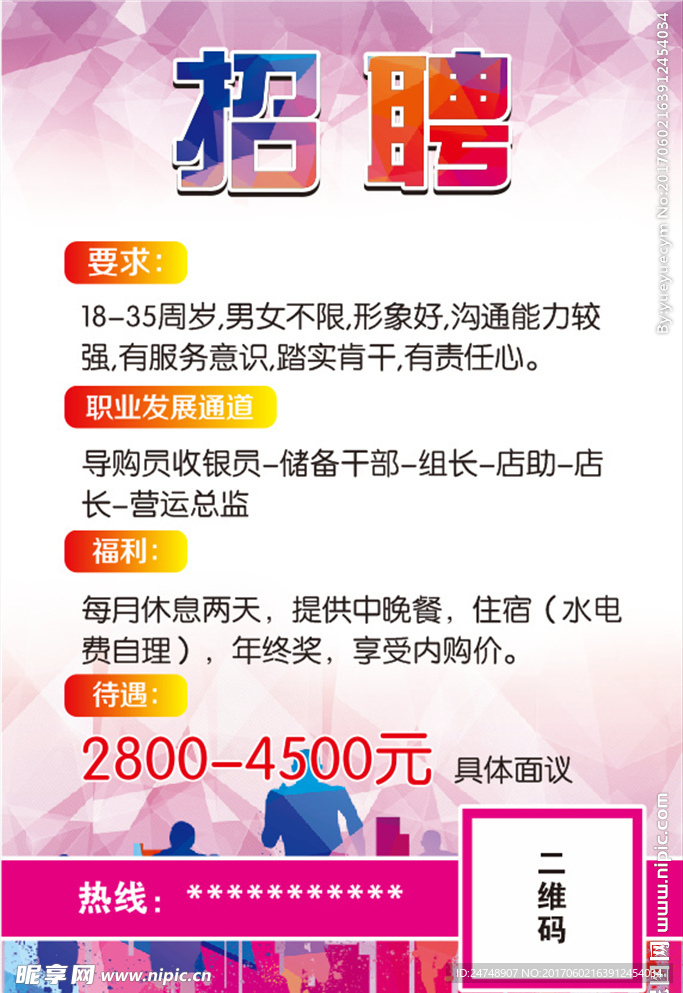 招聘海报
