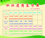 课程表
