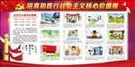 图说中国风社会主义核心价值观展