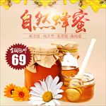 自然蜂蜜主图设计