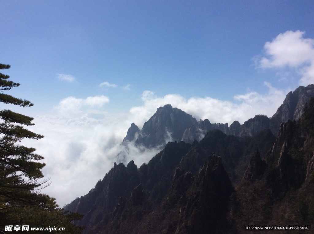 黄山美景