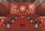 中式婚礼现场效果图