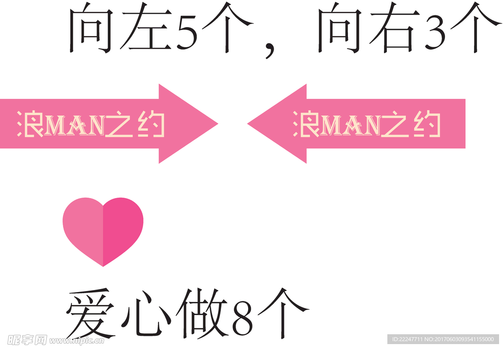 婚礼指示牌