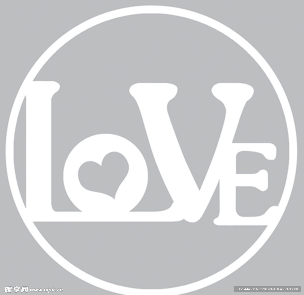 LOVE 字母 设计
