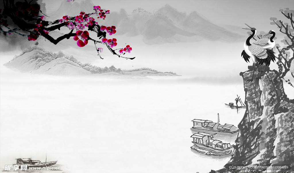 山水画