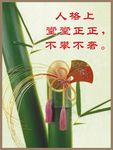 廉政警句宣传画