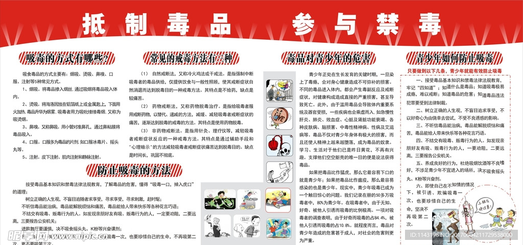 禁毒宣传画