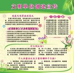 文明卫生宣传栏