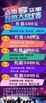会员展架 火吧展架 ktv展架