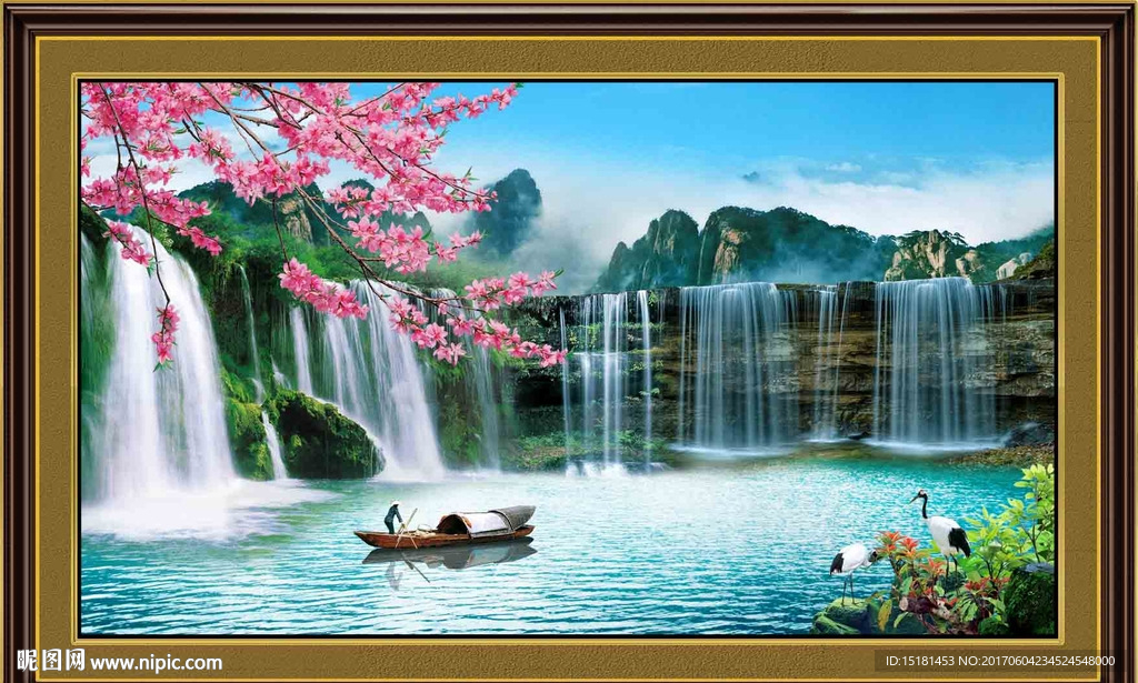 山水国画