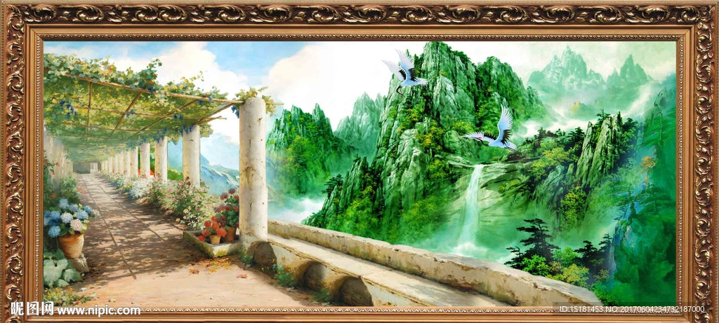 油画风景