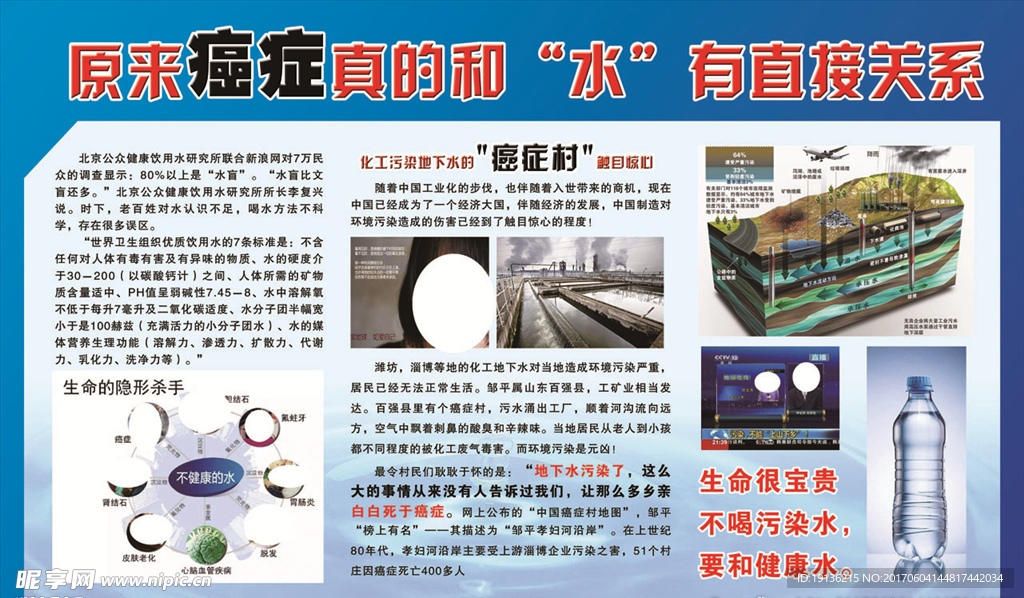 癌症和水有直接关系