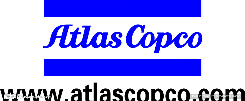 atlascopco 标志