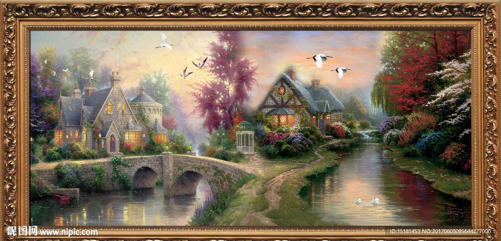 油画风景