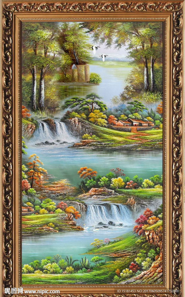 油画风景