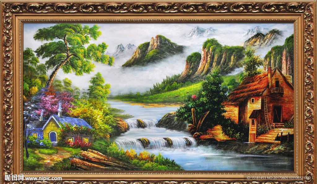 油画风景