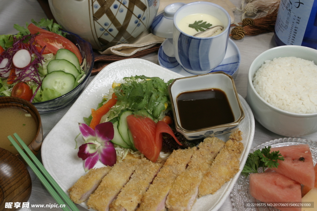 炸猪排定食