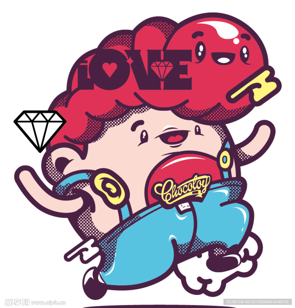 卡通人